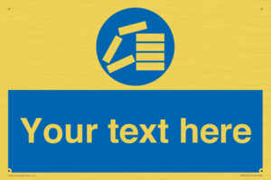 Custom Stack Correctly Sign